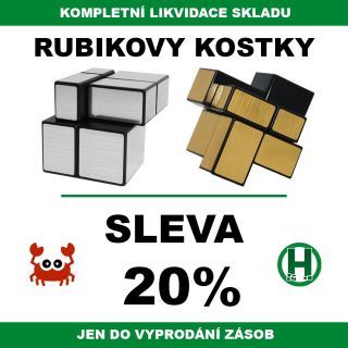 SLEVA 20 % NA RUBIKOVY KOSTKY - JEN DO VYPRODÁNÍ ZÁSOB https://www.help-man.cz/rubikovy-kostky/ V únoru 2025 vyprodáváme...