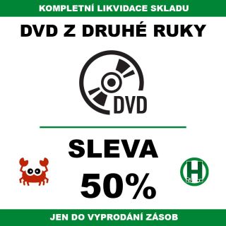 SLEVA 50 % NA DVDZ DRUHÉ RUKY - JEN DO VYPRODÁNÍ ZÁSOB https://www.help-man.cz/dvd-z-druhe-ruky/ V únoru 2025 vyprodáváme...