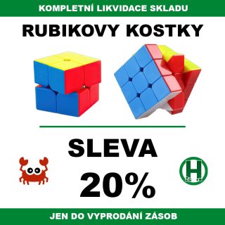 SLEVA 20 % NA RUBIKOVY KOSTKY - JEN DO VYPRODÁNÍ ZÁSOB https://www.help-man.cz/rubikovy-kostky/ V únoru 2025 vyprodáváme...